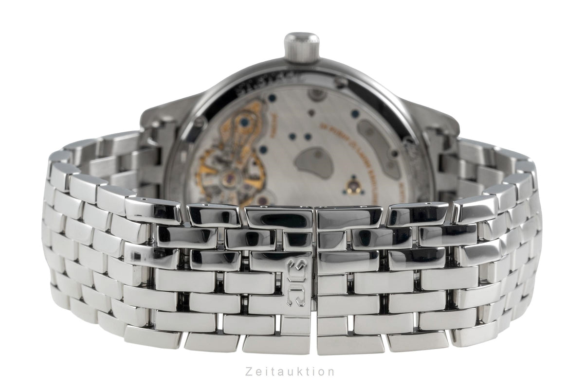 Glashütte Original PanoReserve Stahl Handaufzug Ref.1-65-01-02-02-24 Papiere [2606356]