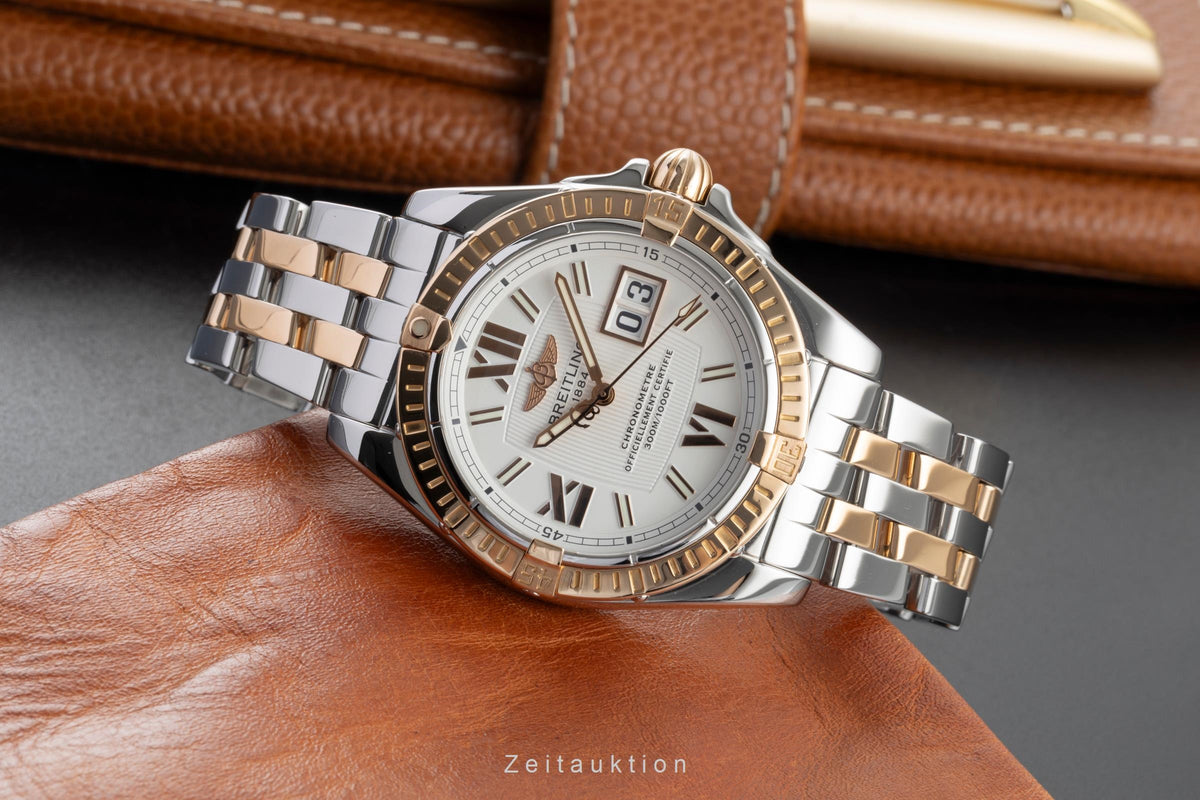 Breitling Cockpit acier / or  automatique montre pour hommes C49350  [2606362]