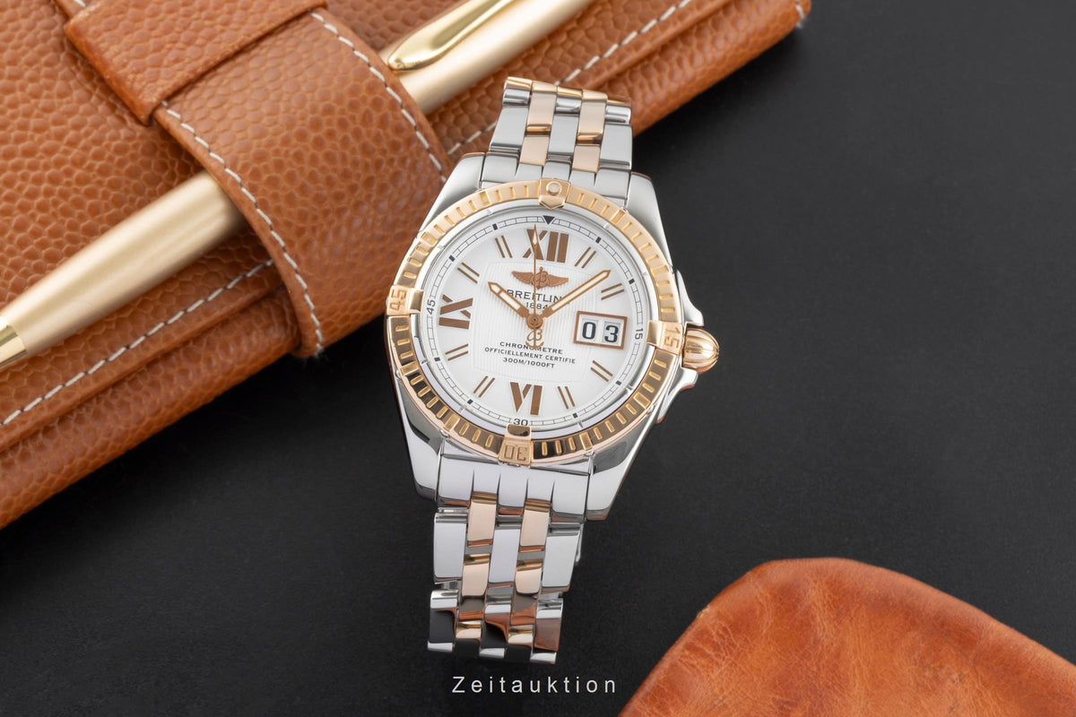 Breitling Cockpit acier / or  automatique montre pour hommes C49350  [2606362]
