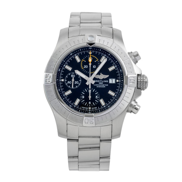 Breitling Avenger cronografo acciaio automatismo orologio da uomo A13317  [2606370]
