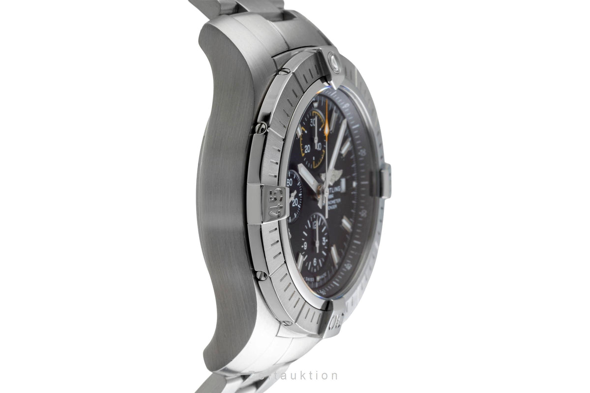 Breitling Avenger cronografo acciaio automatismo orologio da uomo A13317  [2606370]