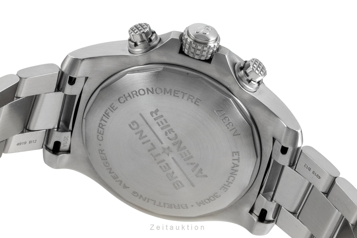 Breitling Avenger cronografo acciaio automatismo orologio da uomo A13317  [2606370]
