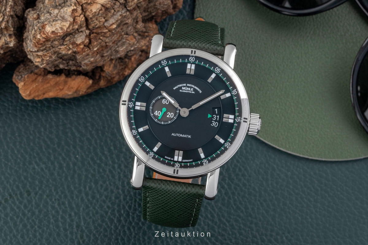Mühle Glashütte Teutonia II Racing Green Automatik Ref. M1-29-74-LB B&P 2021 [2606373]
