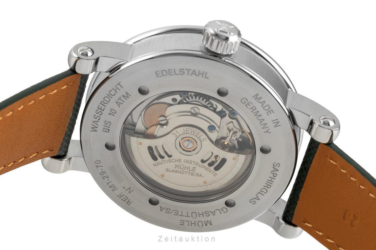 Mühle Glashütte Teutonia II Racing Green Automatik Ref. M1-29-74-LB B&P 2021 [2606373]