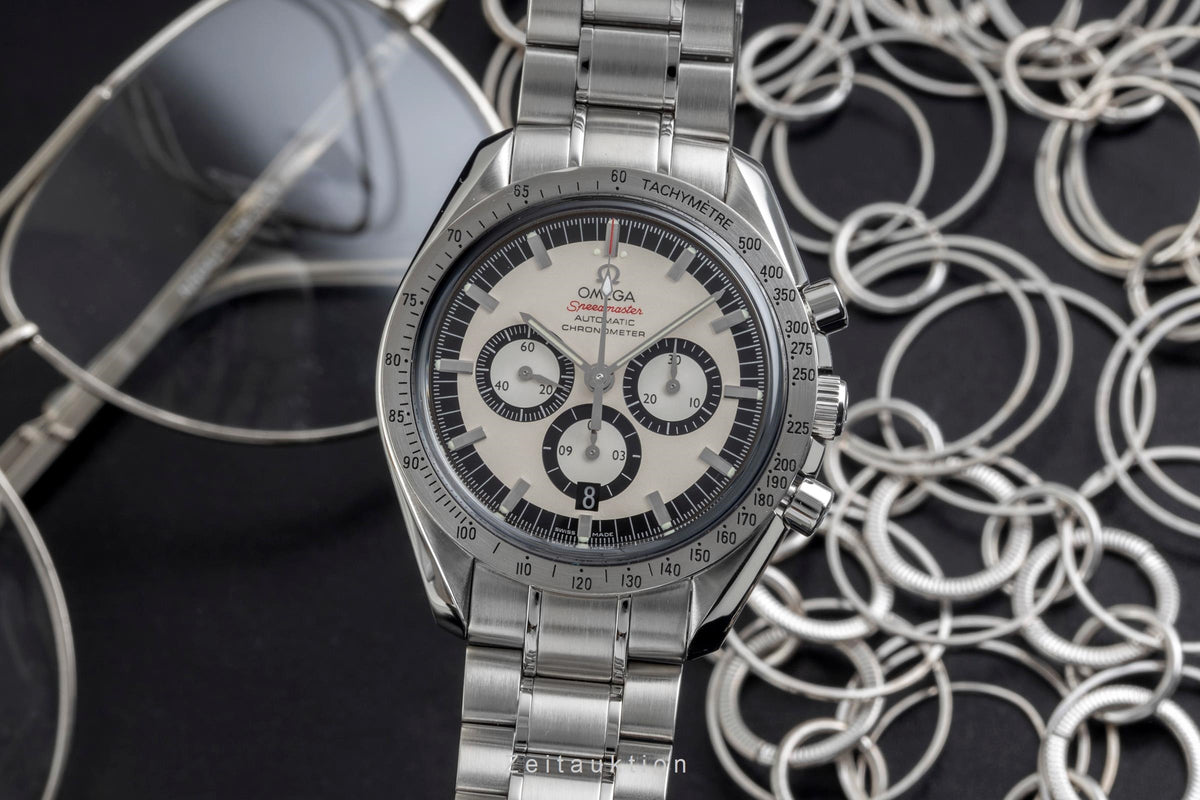 Omega Speedmaster chronographe acier automatique montre pour hommes 3506.31.00  [2606375]