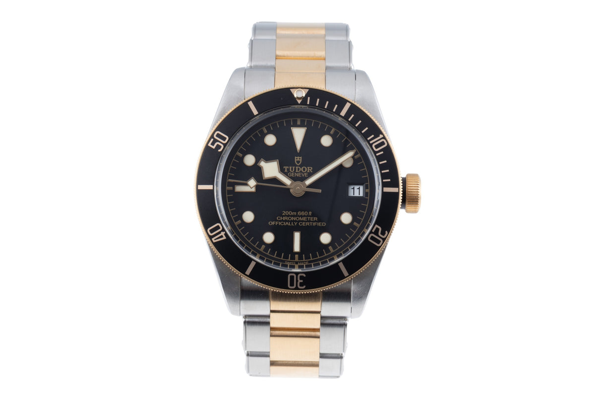Tudor Heritage Black Bay acciaio / oro automatismo orologio da uomo 79733N-0008  [2606378]