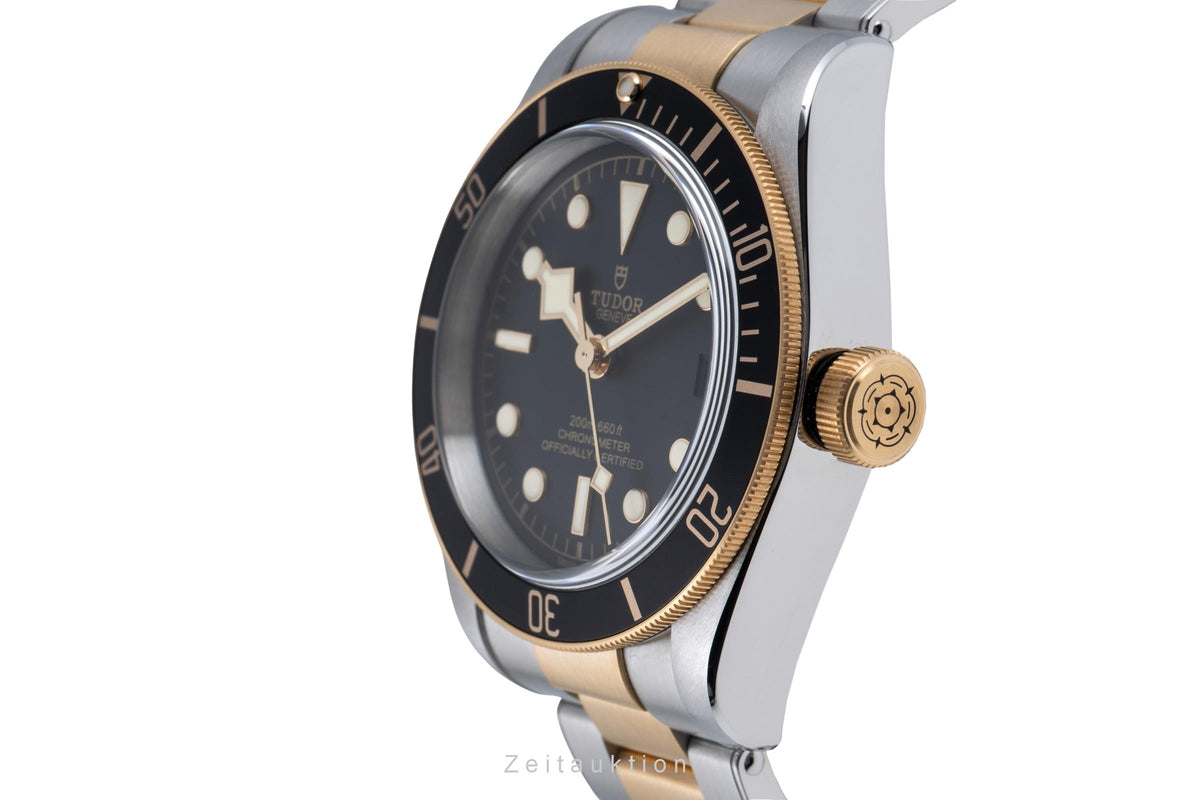 Tudor Heritage Black Bay Stahl Gold Automatik Ref.79733N-0008 B&P 2019 [2606378]