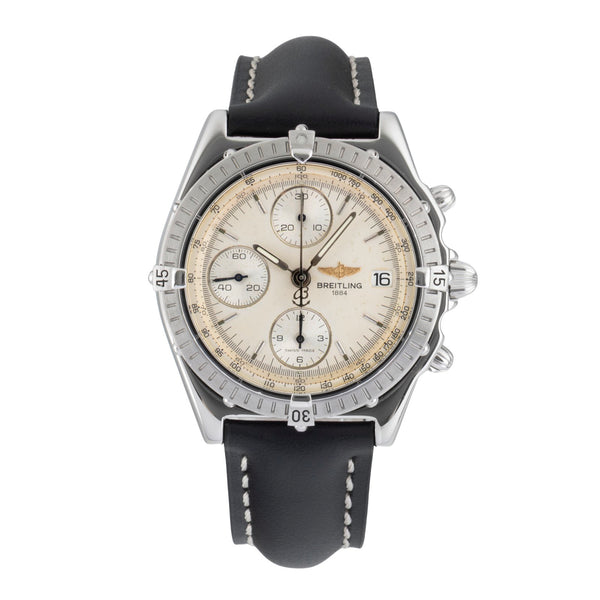 Breitling Chronomat cronografo acciaio automatismo orologio da uomo A13050 Limited  [2606379]