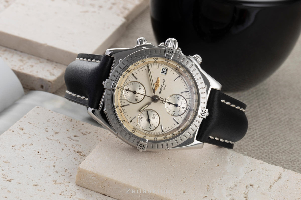 Breitling Chronomat cronografo acciaio automatismo orologio da uomo A13050 Limited  [2606379]