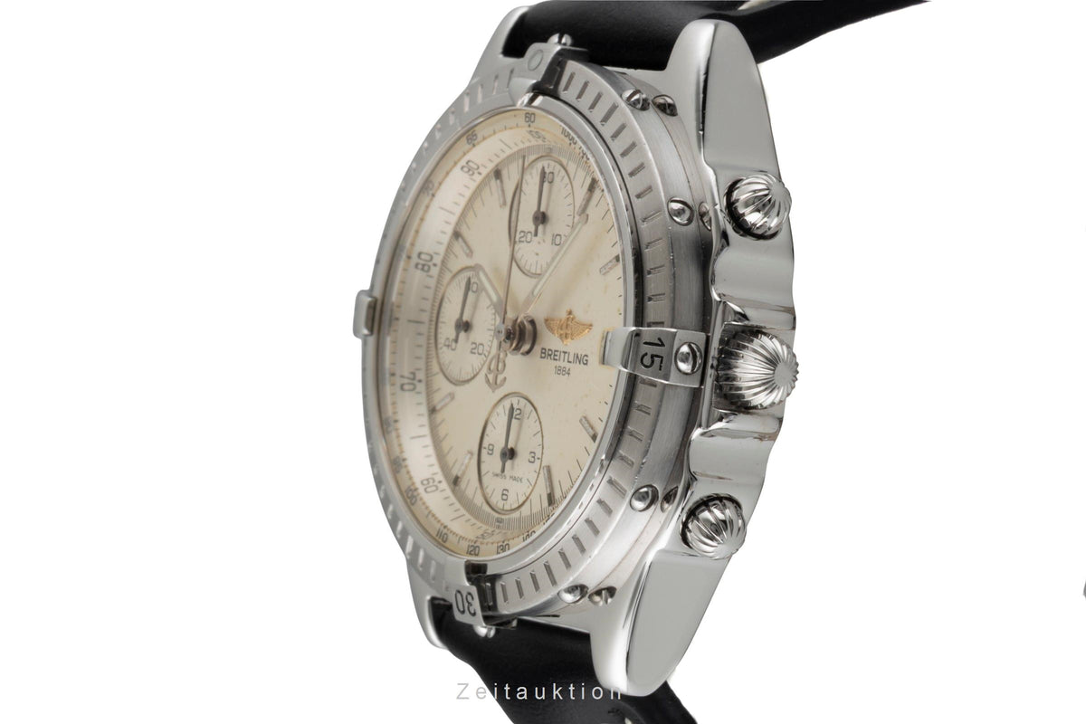 Breitling Chronomat cronografo acciaio automatismo orologio da uomo A13050 Limited  [2606379]
