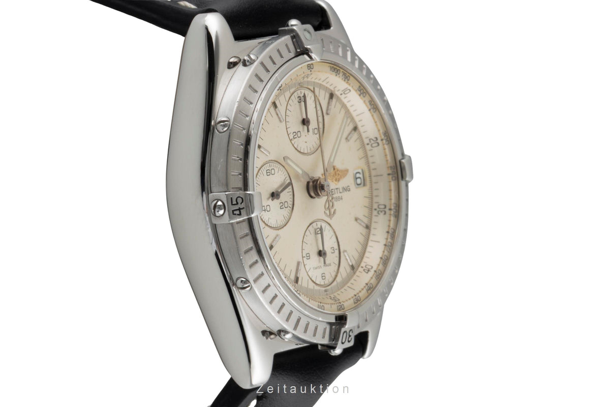 Breitling Chronomat cronografo acciaio automatismo orologio da uomo A13050 Limited  [2606379]