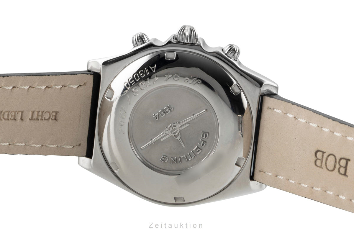 Breitling Chronomat cronografo acciaio automatismo orologio da uomo A13050 Limited  [2606379]