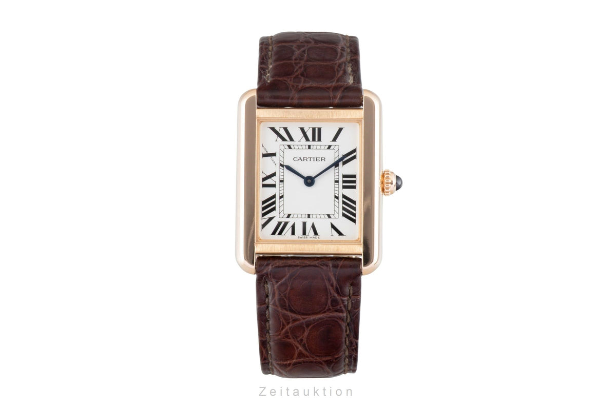 Cartier Tank steel / gold quartz women's watch W5200024  [2606382]