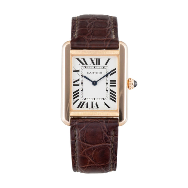 Cartier Tank steel / gold quartz women's watch W5200024  [2606382]