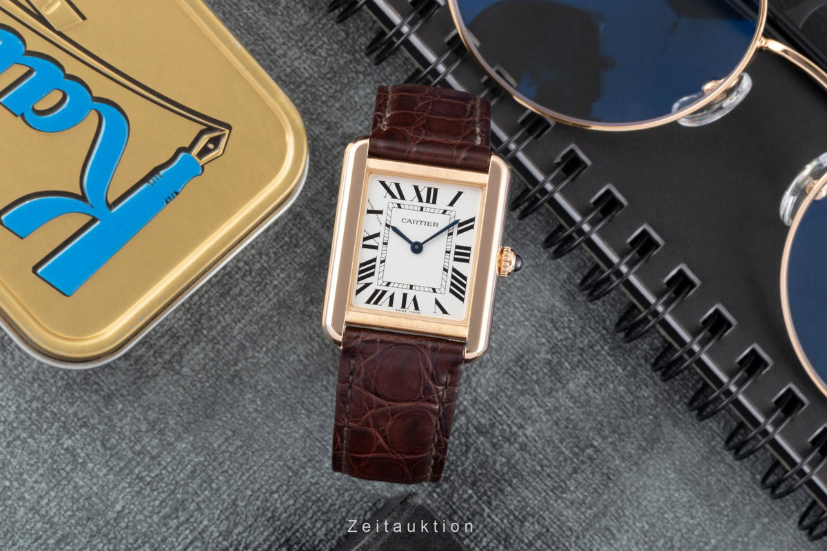 Cartier Tank steel / gold quartz women's watch W5200024  [2606382]