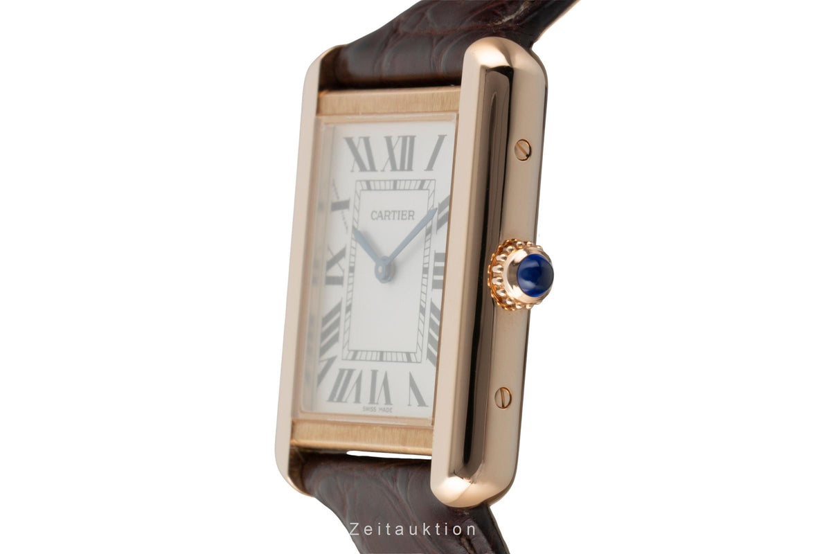Cartier Tank steel / gold quartz women's watch W5200024  [2606382]