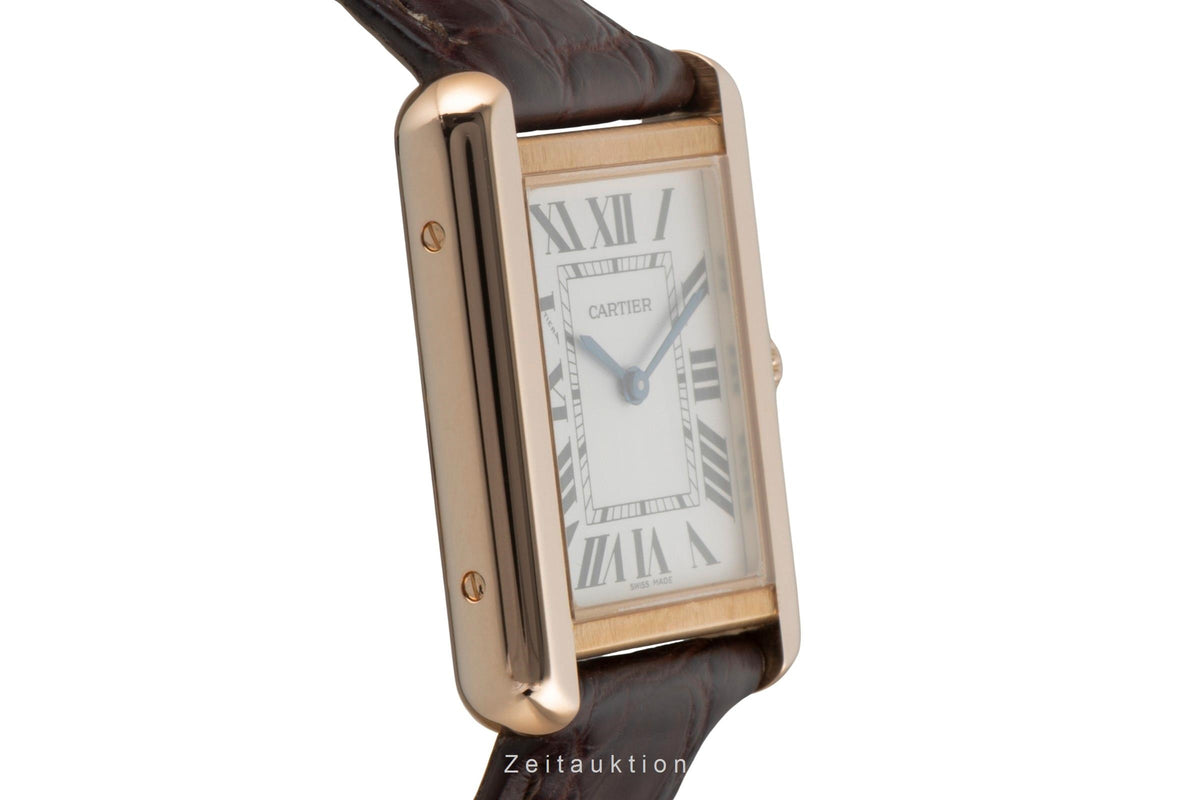 Cartier Tank steel / gold quartz women's watch W5200024  [2606382]
