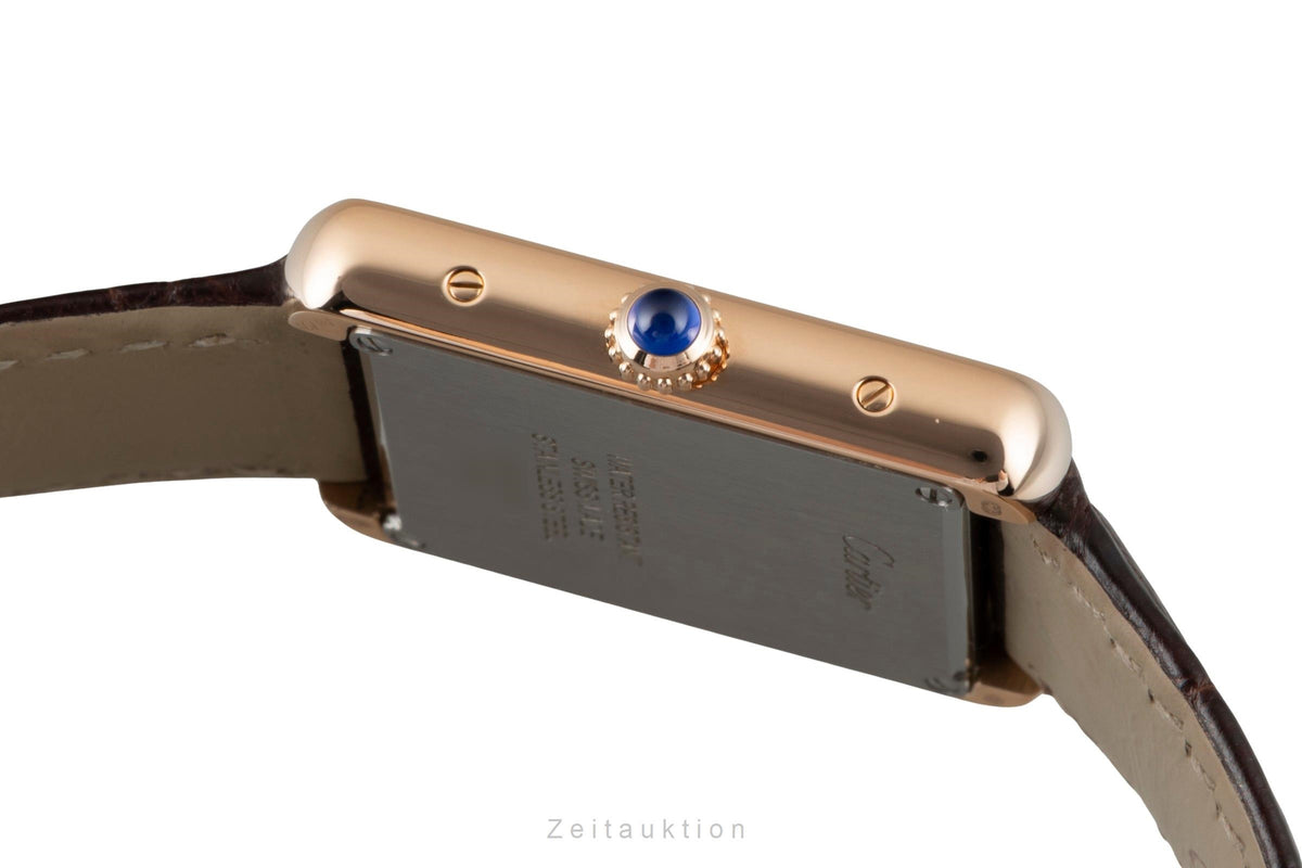 Cartier Tank steel / gold quartz women's watch W5200024  [2606382]