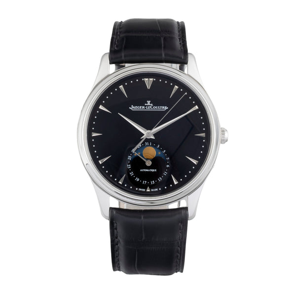 Jaeger LeCoultre Master Ultra Thin acciaio automatismo orologio da uomo Q1368470  176.8.64.S  [2606383]