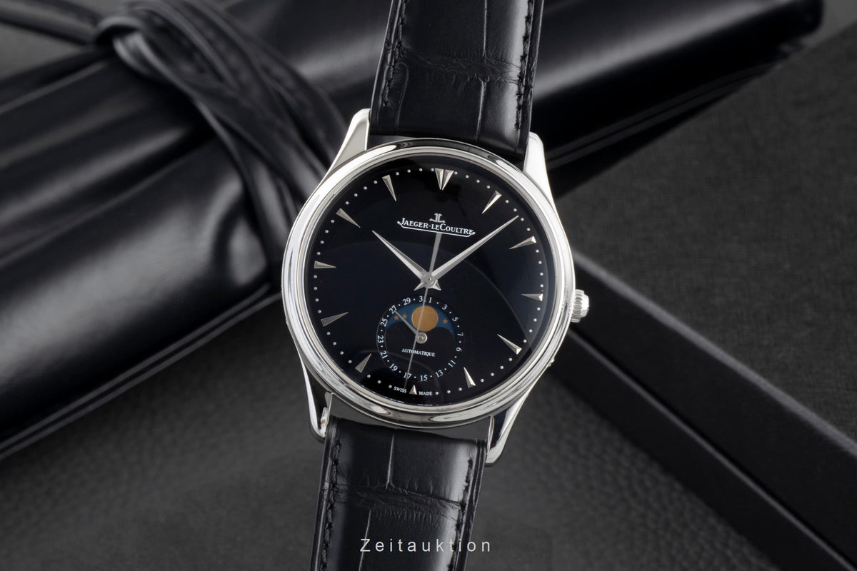 Jaeger LeCoultre Master Ultra Thin acciaio automatismo orologio da uomo Q1368470  176.8.64.S  [2606383]