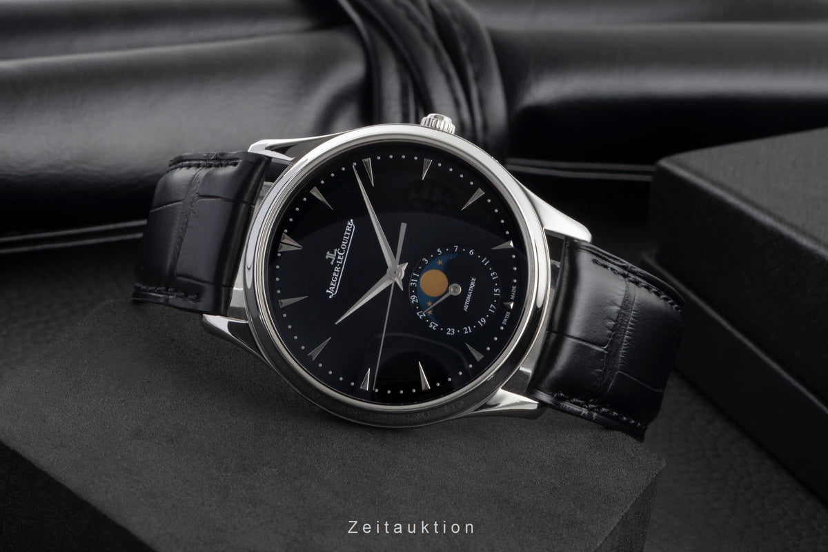 Jaeger LeCoultre Master Ultra Thin acciaio automatismo orologio da uomo Q1368470  176.8.64.S  [2606383]