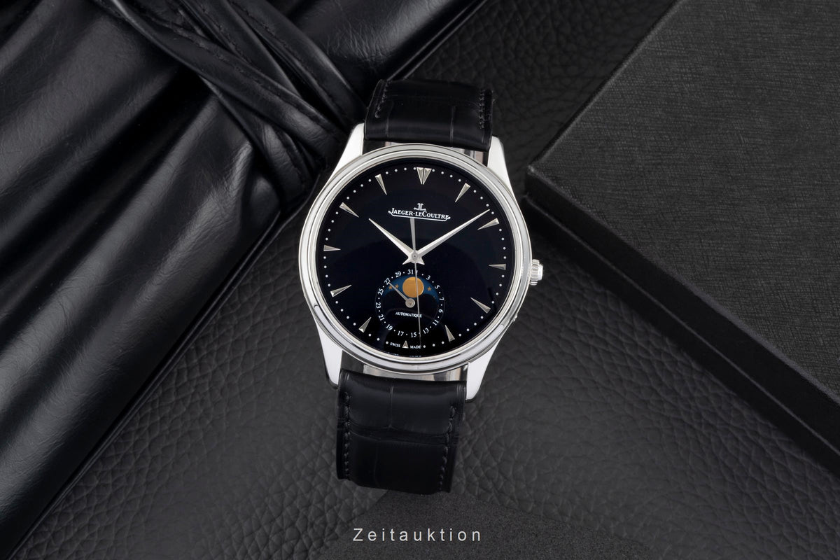 Jaeger LeCoultre Master Ultra Thin acciaio automatismo orologio da uomo Q1368470  176.8.64.S  [2606383]