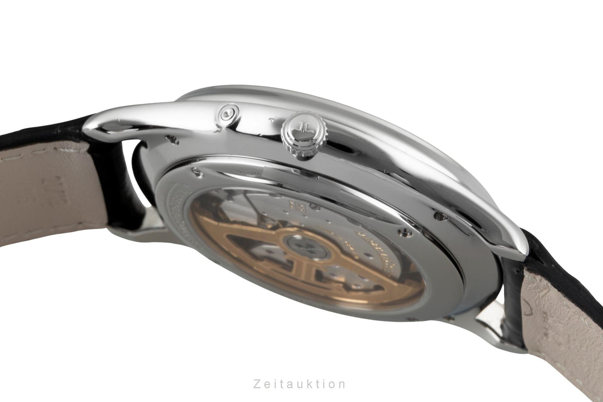Jaeger LeCoultre Master Ultra Thin acciaio automatismo orologio da uomo Q1368470  176.8.64.S  [2606383]