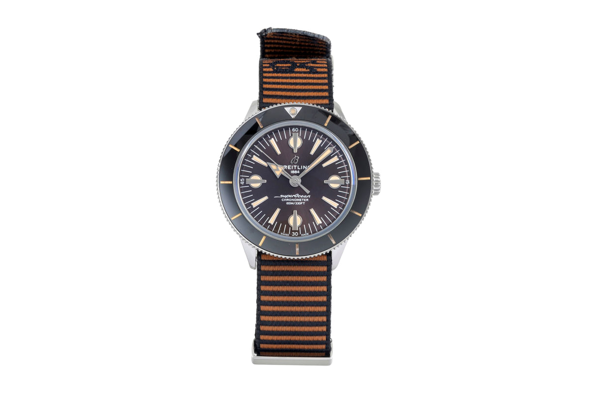 Breitling Superocean Heritage 42 acciaio automatismo orologio da uomo A103703A1Q1W1  [2606389]