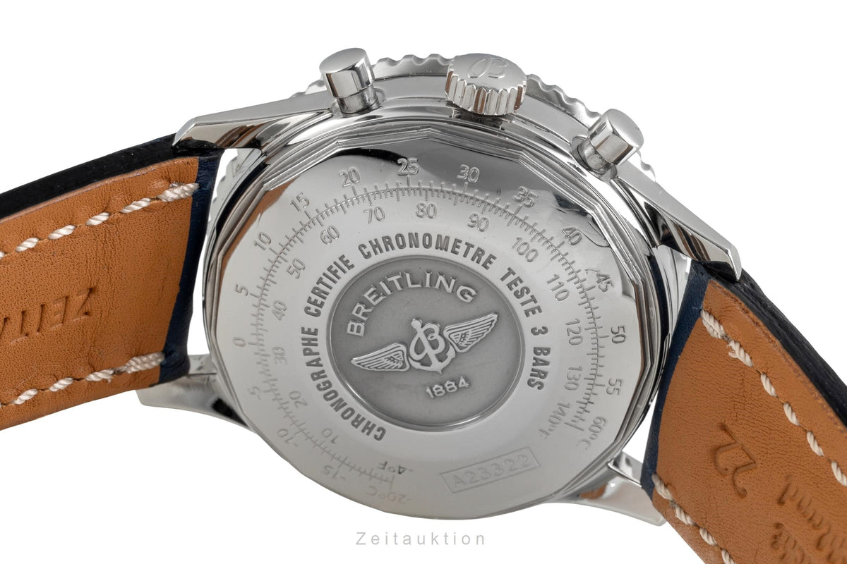 Breitling Navitimer chronographe acier automatique montre pour hommes A23322 LP: 7450EUR  [2606392]