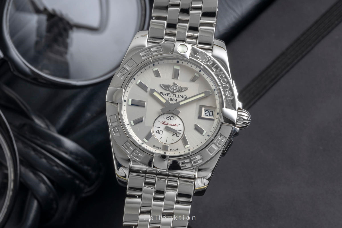 Breitling Galactic acciaio automatismo orologio da uomo A37330121G1A1  [2606394]