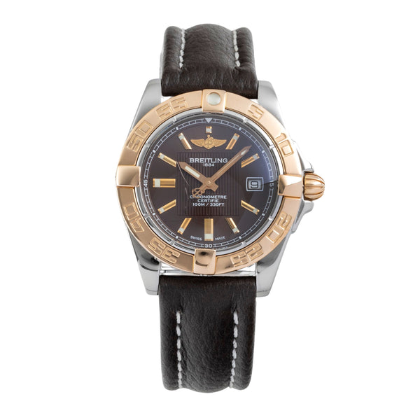 Breitling Cockpit Galactic Lady 32 Stahl / Roségold Damenuhr Datum Ref. C71356 [2606395]