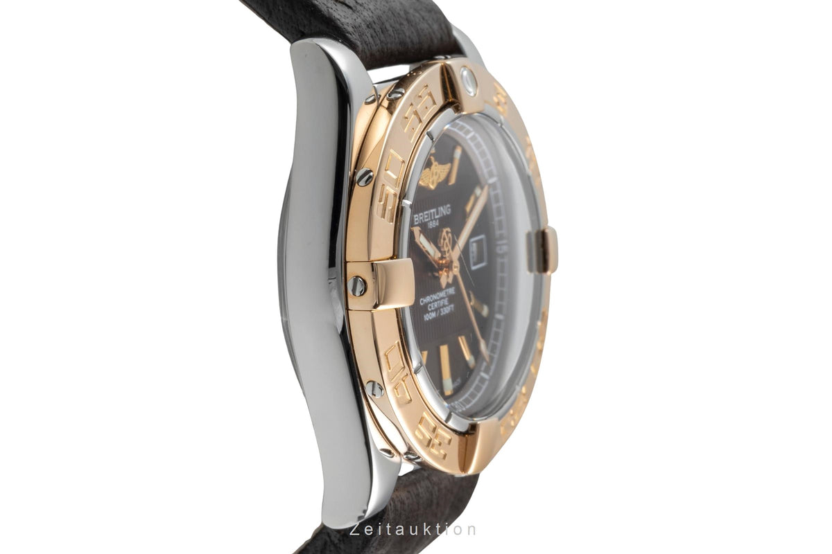 Breitling Cockpit Galactic Lady 32 Stahl / Roségold Damenuhr Datum Ref. C71356 [2606395]