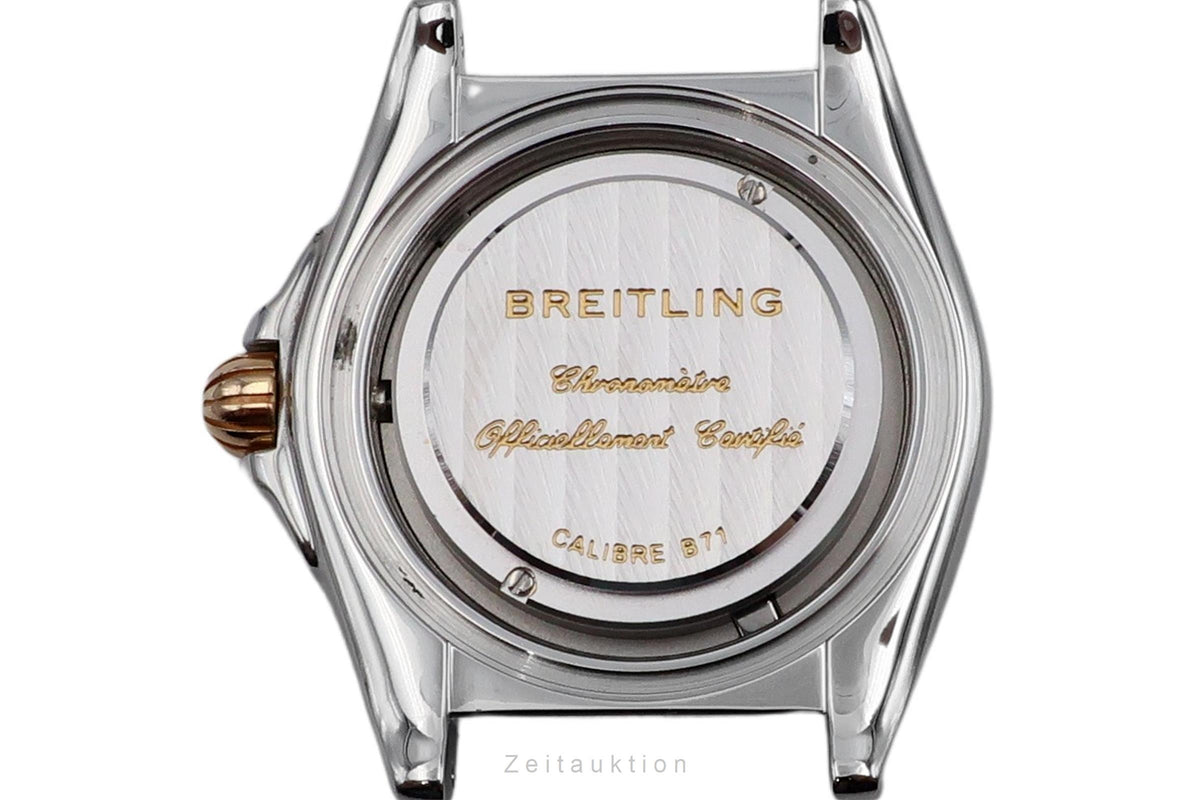 Breitling Cockpit Galactic Lady 32 Stahl / Roségold Damenuhr Datum Ref. C71356 [2606395]