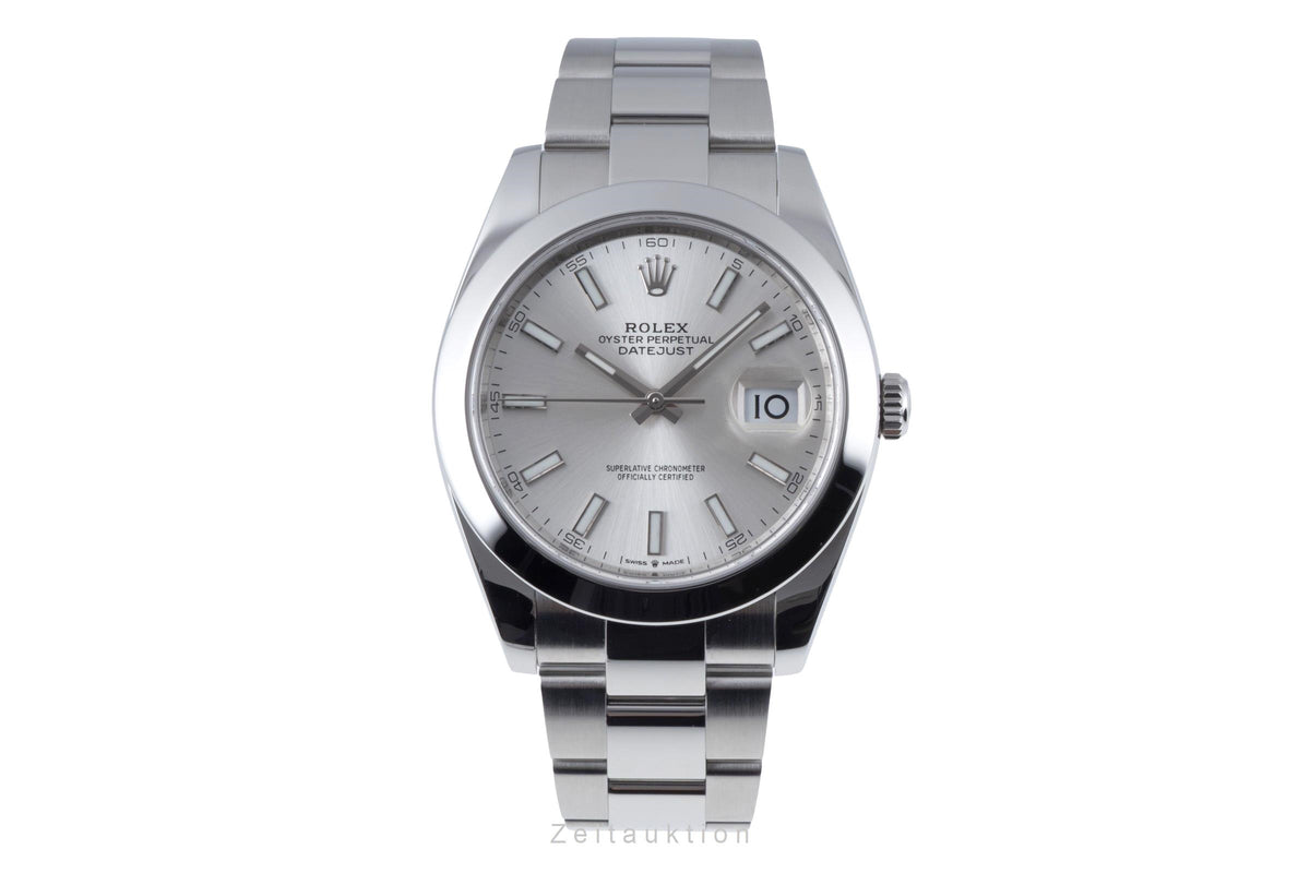 Rolex Datejust steel automatic men's watch 126300  [2606397]
