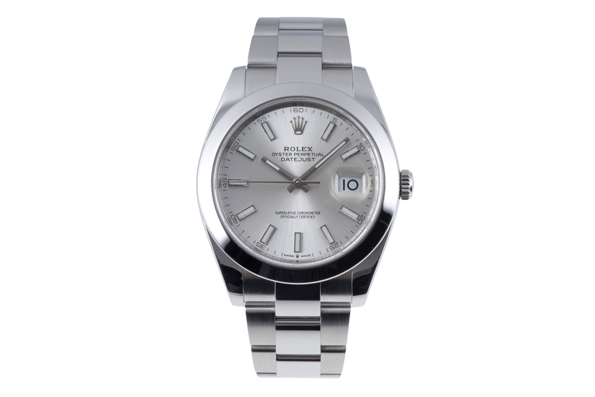 Rolex Datejust steel automatic men's watch 126300  [2606397]