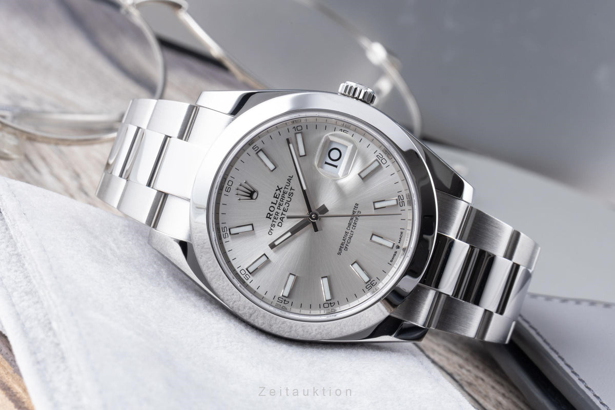 Rolex Datejust steel automatic men's watch 126300  [2606397]