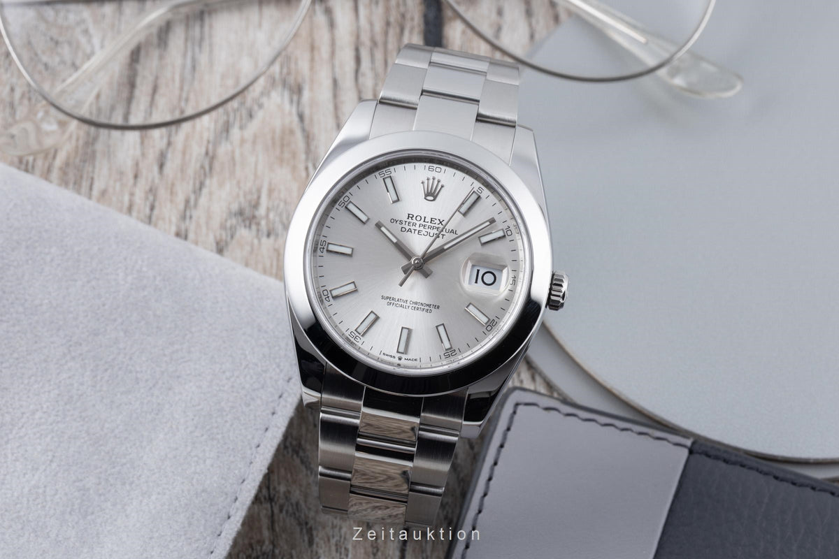 Rolex Datejust steel automatic men's watch 126300  [2606397]