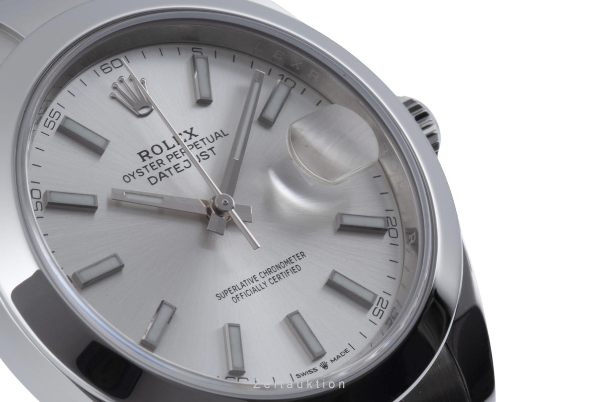 Rolex Datejust steel automatic men's watch 126300  [2606397]