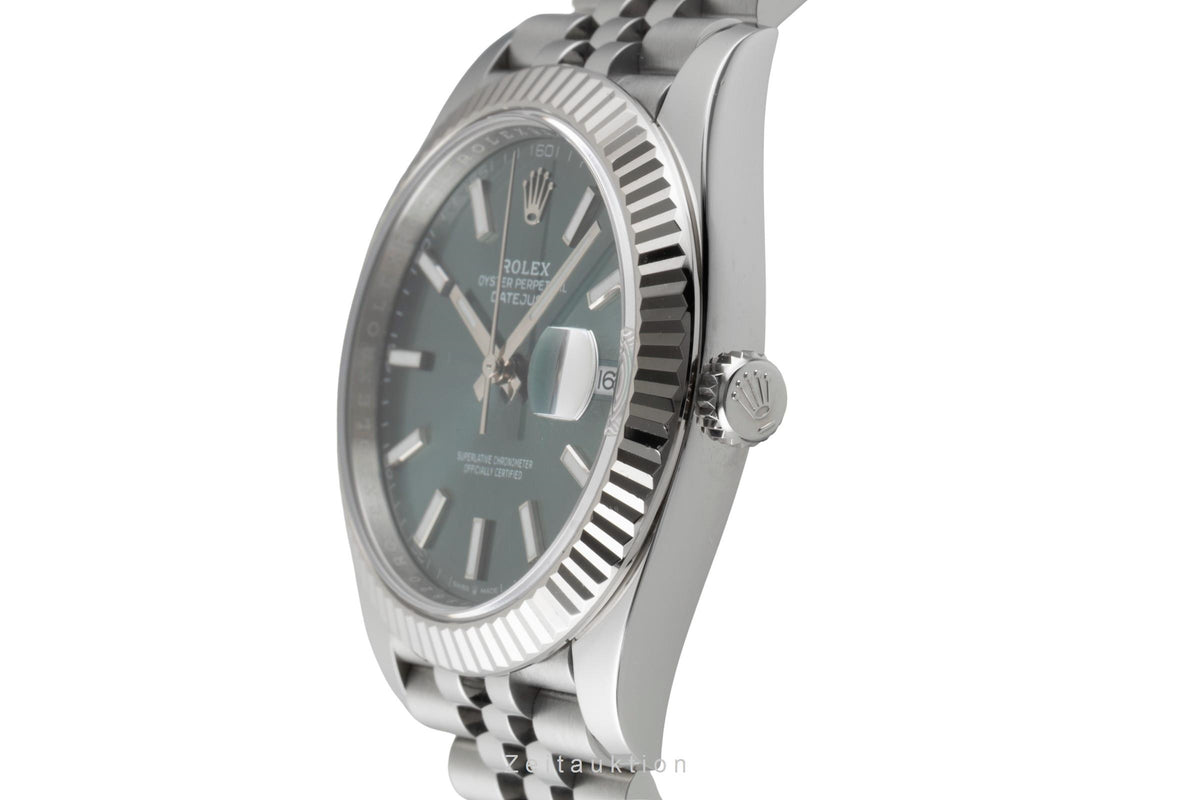 Rolex Datejust acciaio / oro bianco automatismo orologio da uomo 126334-0028  [2606399]