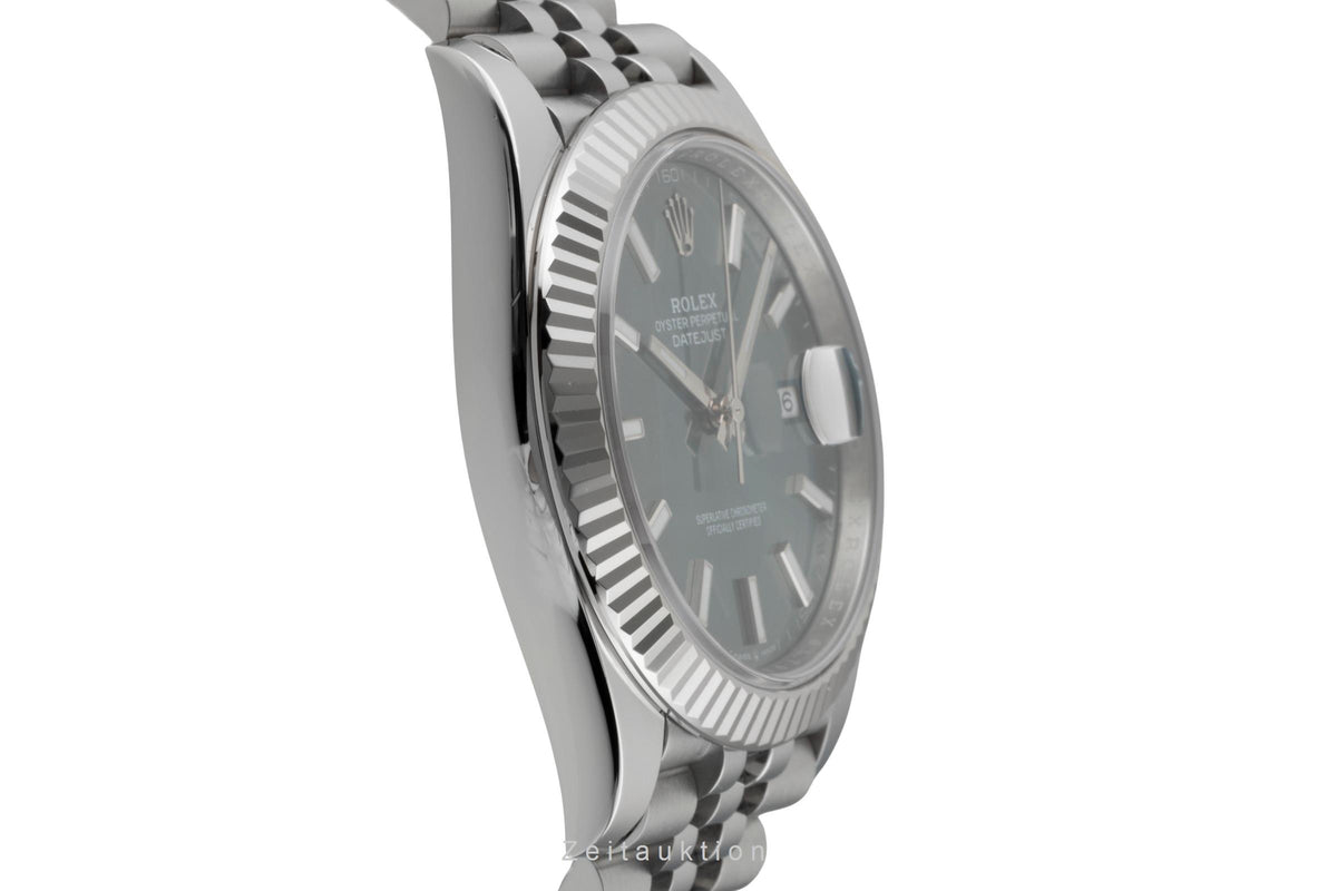 Rolex Datejust acciaio / oro bianco automatismo orologio da uomo 126334-0028  [2606399]