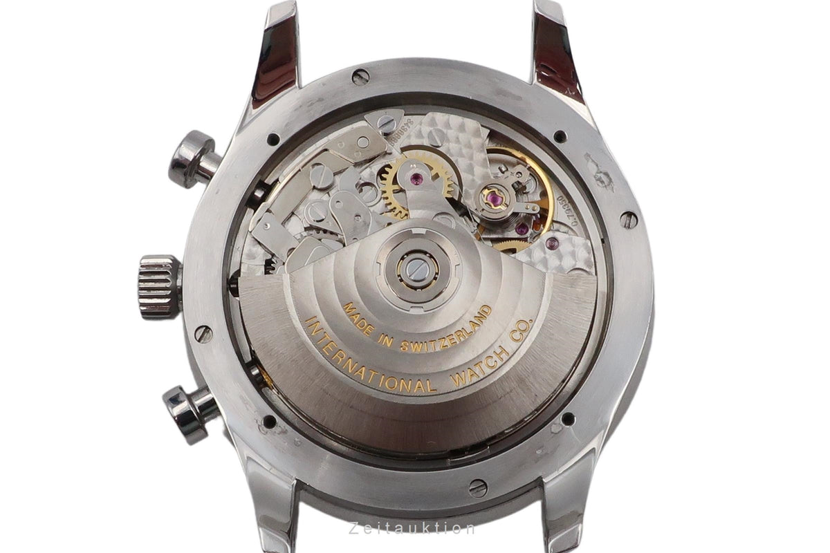 IWC Portugieser chronographe acier automatique montre pour hommes IW371445 LP: 9200EUR  [2606402]