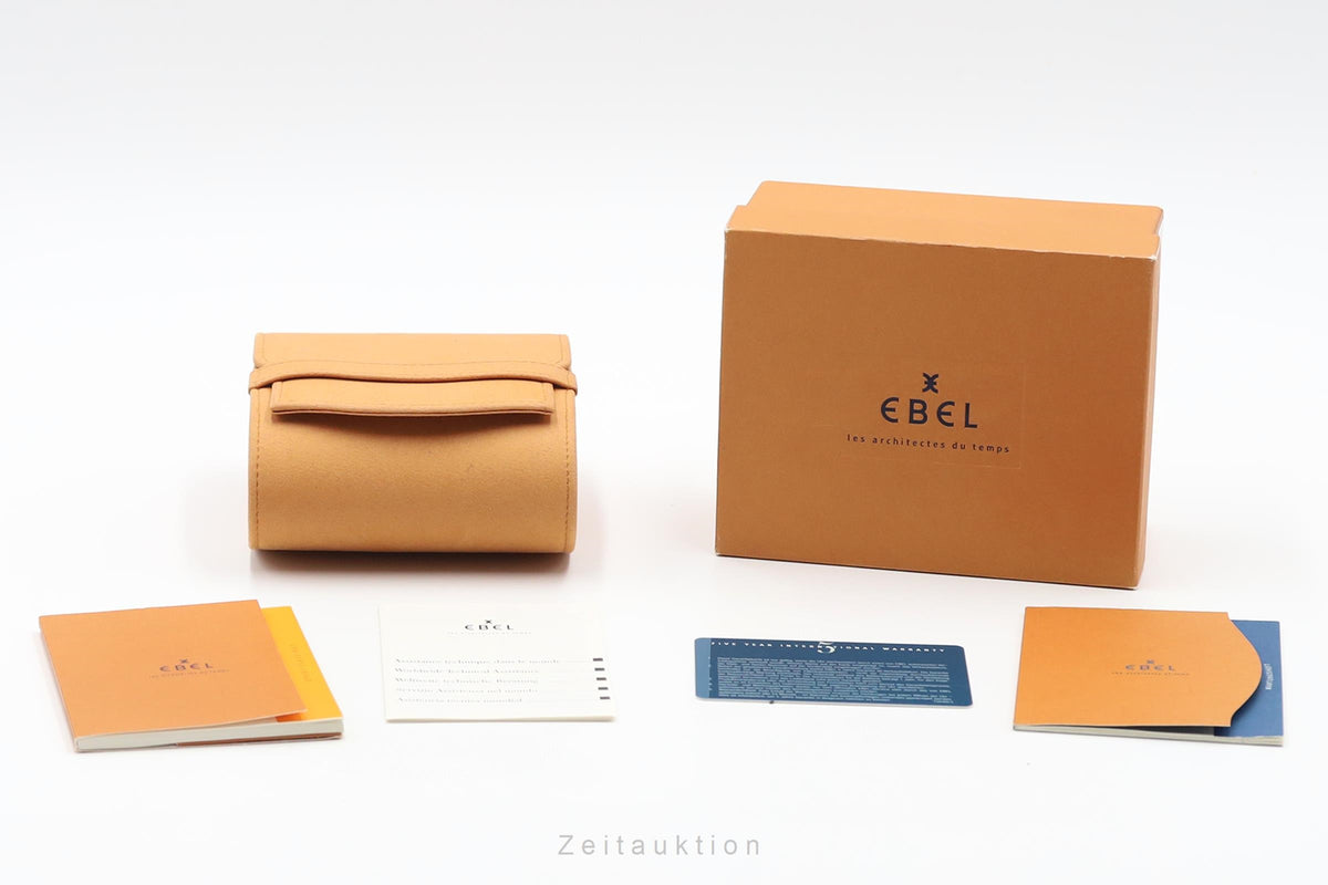 Ebel Classic Wave Lady Stahl / Gold MOP Damenuhr Ref. E1090121 B&P 2001 [2606404]