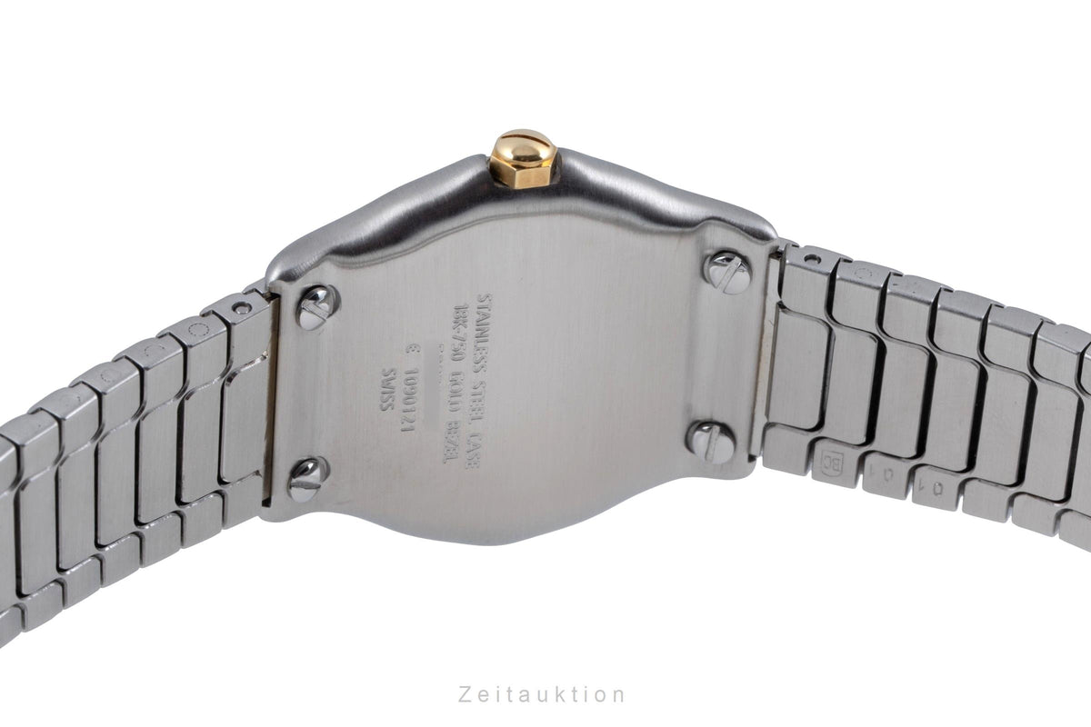 Ebel Classic Wave Lady Stahl / Gold MOP Damenuhr Ref. E1090121 B&P 2001 [2606404]