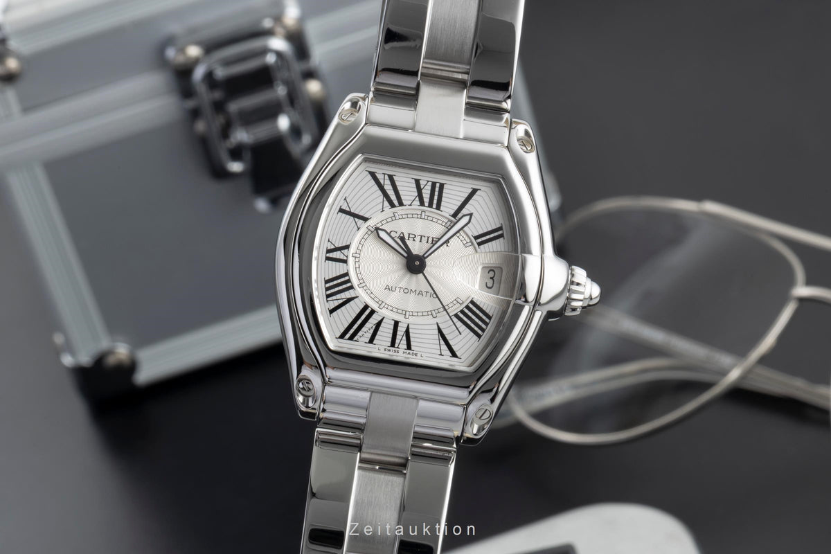 Cartier Roadster steel automatic men's watch W62025V3  [2606406]