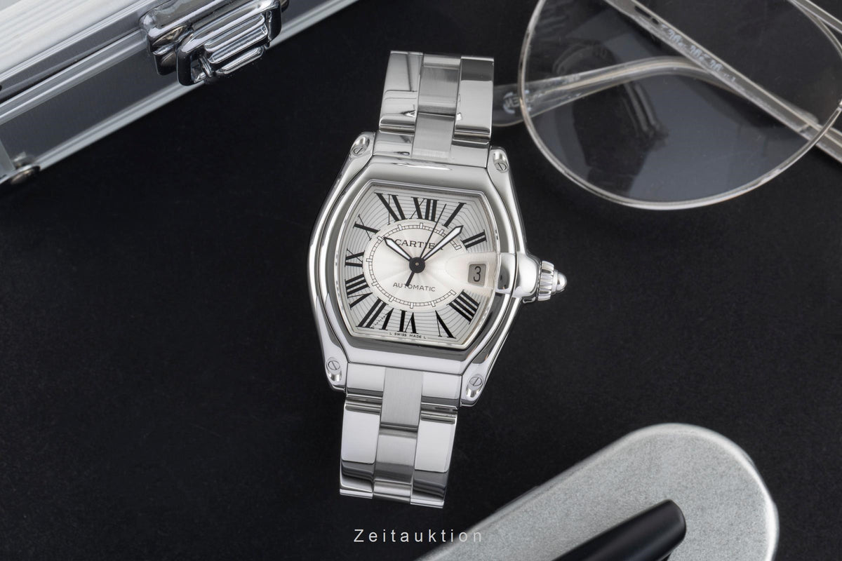 Cartier Roadster steel automatic men's watch W62025V3  [2606406]