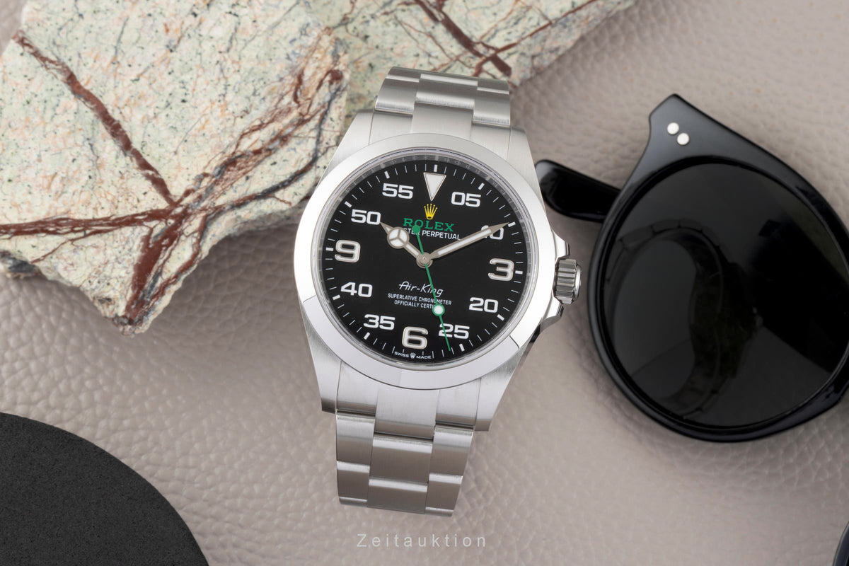 Rolex Air King acier automatique montre pour hommes 126900  [2606407]