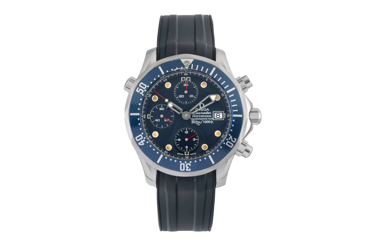 Omega Seamaster cronografo acciaio automatismo orologio da uomo 2225.80.00  [2606408]