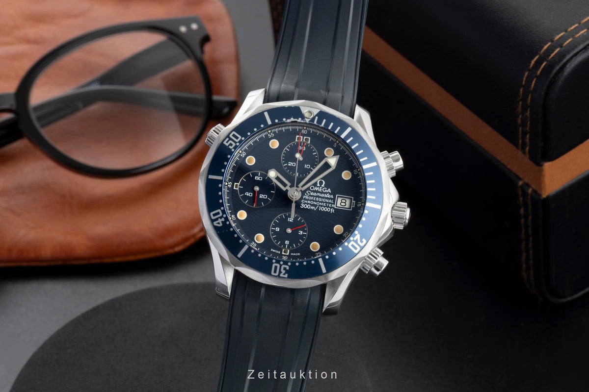 Omega Seamaster cronografo acciaio automatismo orologio da uomo 2225.80.00  [2606408]