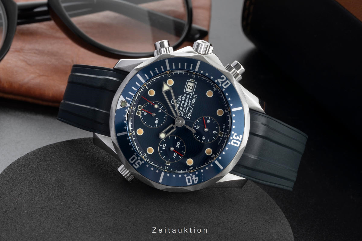 Omega Seamaster cronografo acciaio automatismo orologio da uomo 2225.80.00  [2606408]