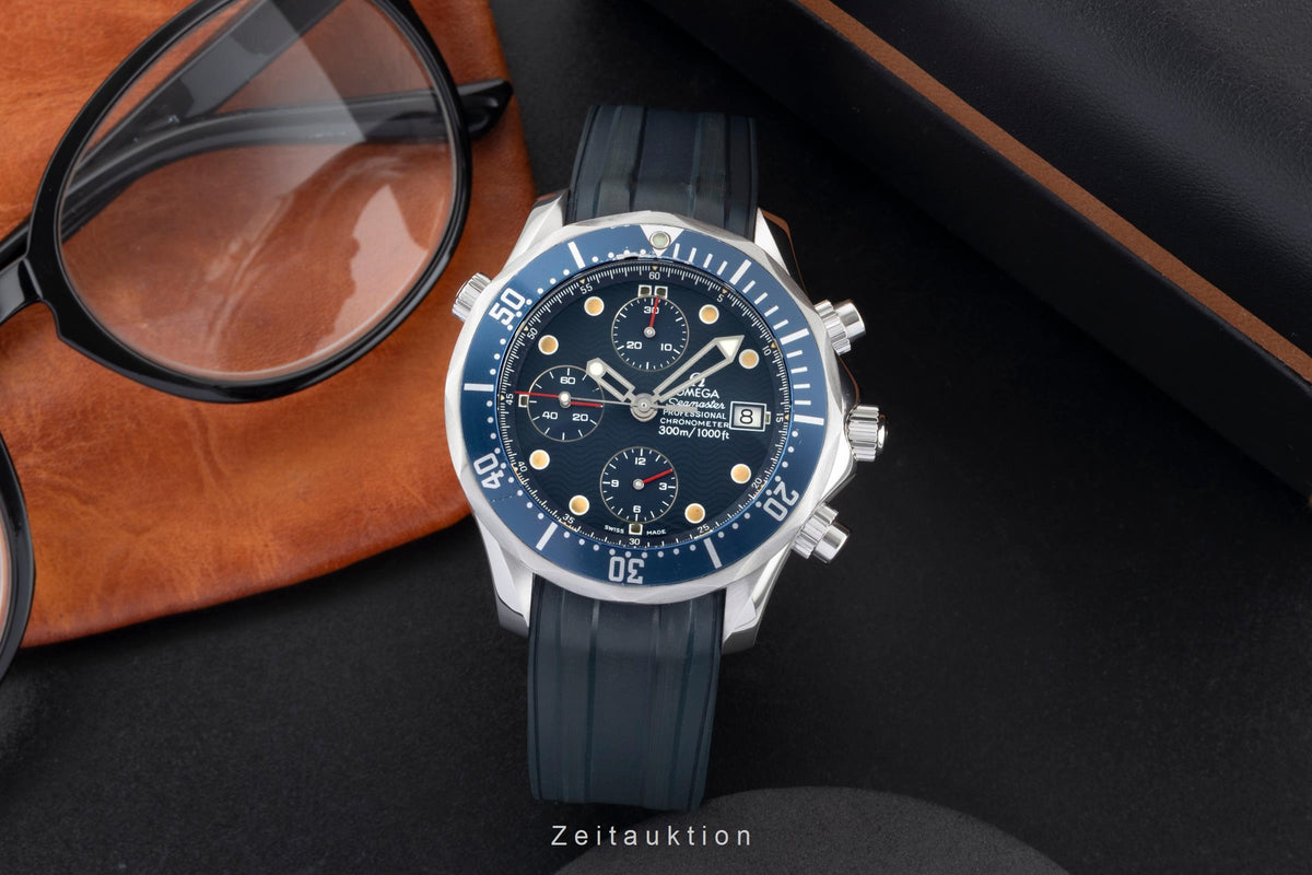 Omega Seamaster cronografo acciaio automatismo orologio da uomo 2225.80.00  [2606408]